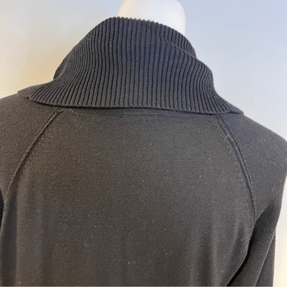 Worthington long sleeves Black Turtleneck Sweater Dress size small - Picture 6 of 12